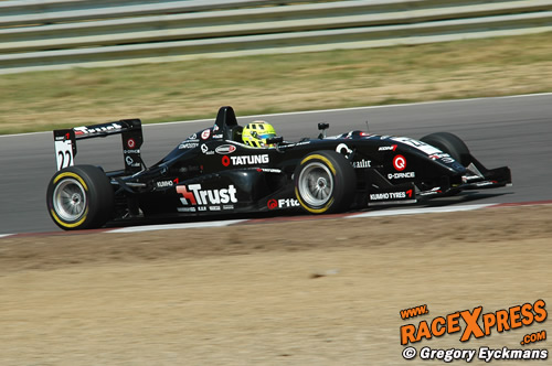 Renger van der Zande in actie